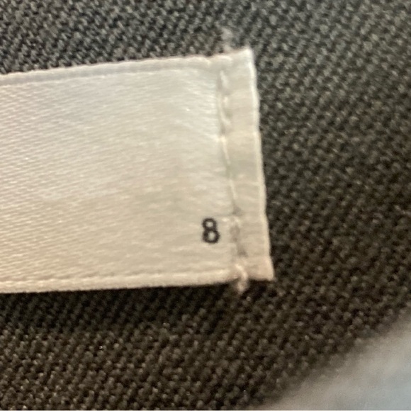 OAK + FORT Gray Pleated Trousers - Picture 10 of 11